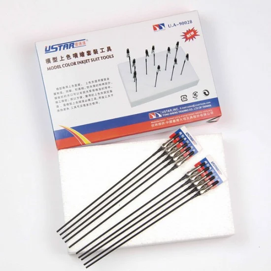 U Star UA-90028 Painting Clips and Holder Set (10x Clips and 1x Styrofoam Base Board)