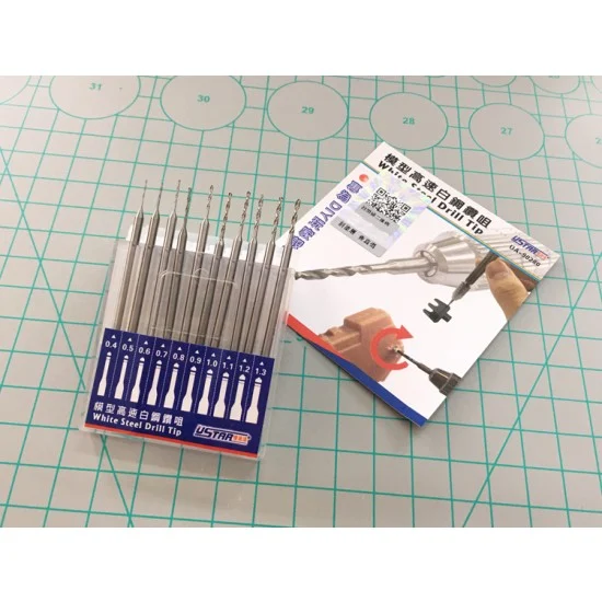 U Star UA-90280 Steel Drill Bits (0.4 - 1.3mm)