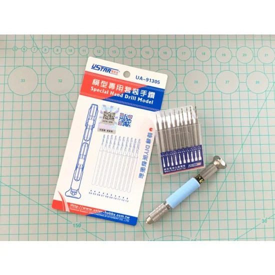 U Star UA-91305 Modelling Hand Drill Set with Drill Bits