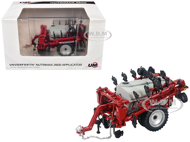 Unverferth NutriMax 2600 Applicator with Dual Wheels 1/64 Diecast Model by SpecCast - Tractors & Farm Models