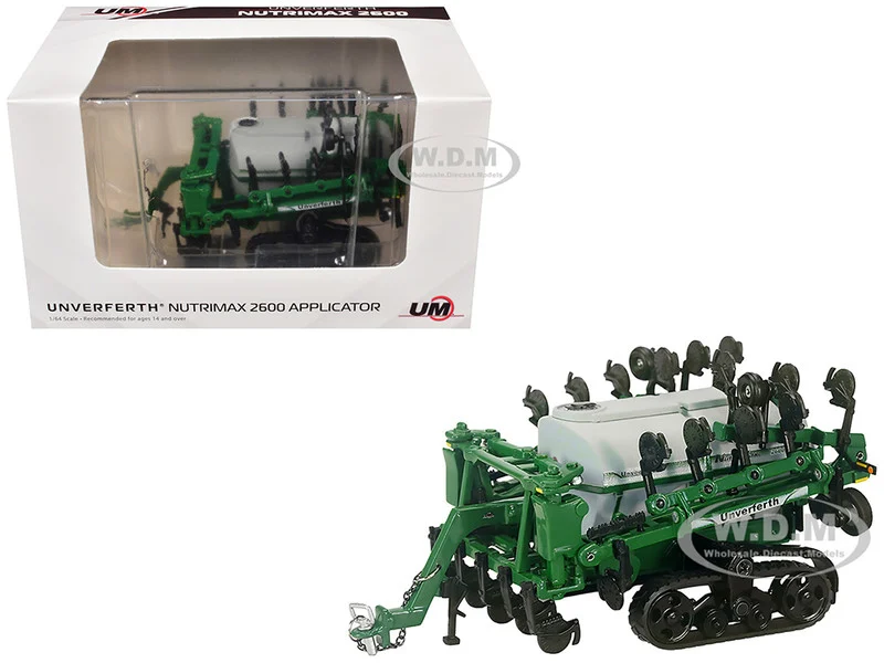 Unverferth NutriMax 2600 Applicator with Tracks Green 1/64 Diecast Model by SpecCast - Tractors & Farm Models