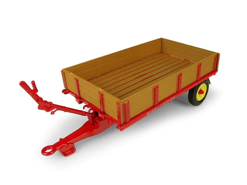 Massey Ferguson 3Ton Tipping Bed with Drop Sides Trailer 1/32 Diecast Model by Universal Hobbies - Massey Ferguson Models