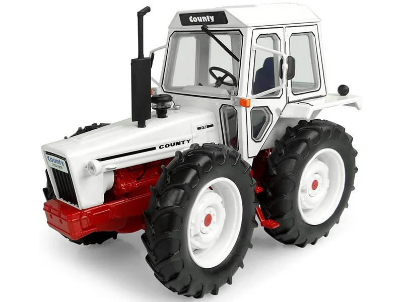 Ford County 1174 White and Red Tractor Limited Edition to 1,000 pieces Worldwide 1/32 Diecast Model by Universal Hobbies - Ford Models