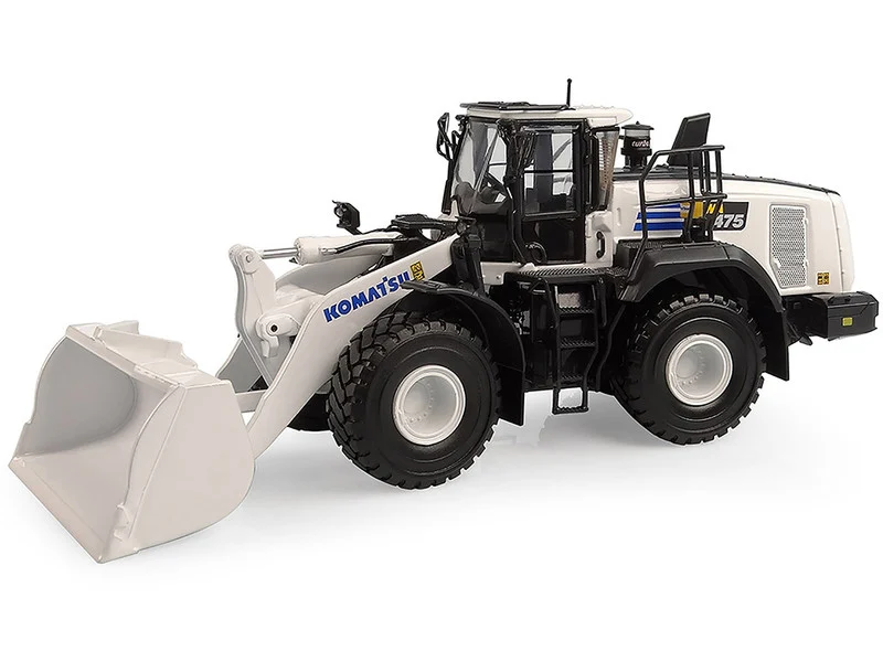 Komatsu WA475-10 Wheel Loader White Limited Edition to 750 pieces Worldwide 1/50 Diecast Model by Universal Hobbies