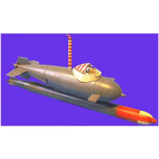 U Models 025 1/35 German Midget-Submarine - Delphin