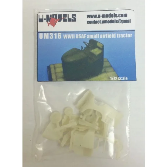 U Models 316 1/72 WWII USAF Small Towing Tractor - Military Vehicles & Tanks
