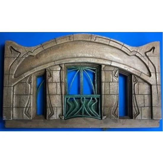 U Models 371 1/35 1900 Style Art Nouveau House Section Set No.3 - Third Floor (Width: 17cm)
