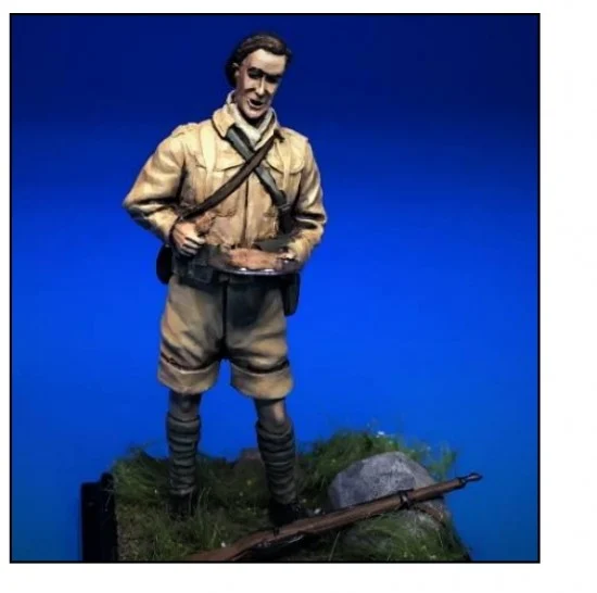 U Models 494 1/35 WWII Itallian Soldier (eating) - Model Figures