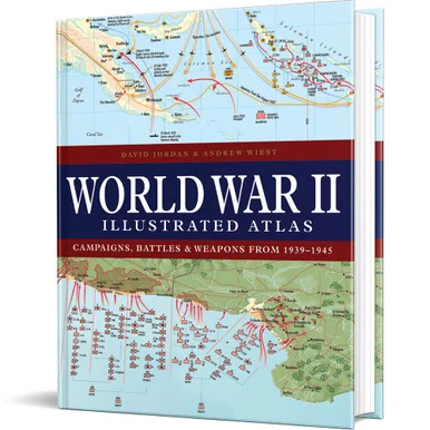 World War II Illustrated Atlas Amber Books (9781838863531)