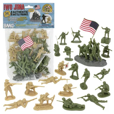 IWO JIMA 1/32 PLASTIC ARMY FIGURES BMC-40032