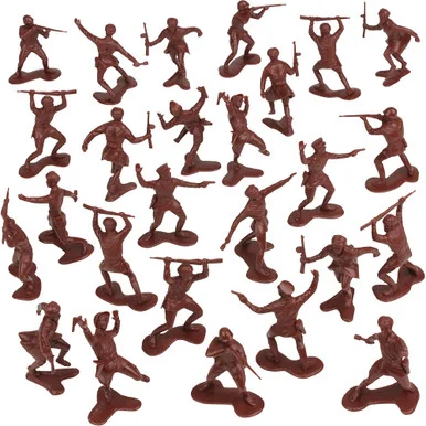WWII Russian Plastic Army Men 1/32 Figure Set BMC (48587) - BMC Toys
