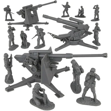 88mm Flak Artillery & Crews 1/32 Plastic Figure Set BMC-67370