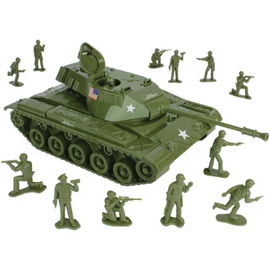 Bulldog Tank 13pc 1/24 Plastic Set TM-67800