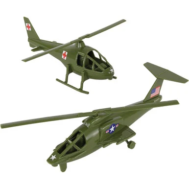 Air Support Helicopters 1/50 Plastic Set Tim Mee (67920)