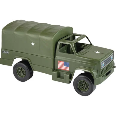 Military Cargo 1/16 Plastic Truck Tim Mee (07131)