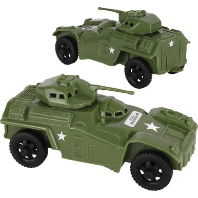 Armored Patrol 1/32 Plastic Cars Tim Mee (67761)