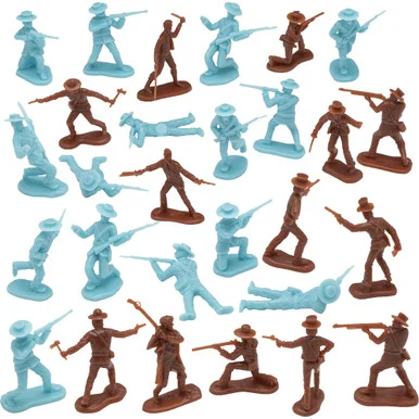 Battle of the Alamo 1/32 Plastic Figure 37 Piece Set BMC Toys (67027)