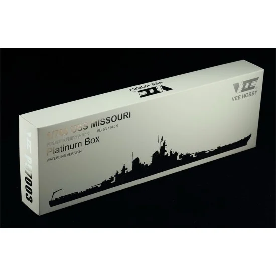 VEE HOBBY P57003 1/700 USS Missouri Battleship BB-63 1945 [Platinum Edition]