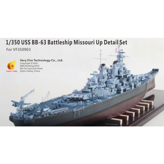 Very Fire 350009 1/350 USS BB-63 Battleship Missouri Detail Set for VF350903
