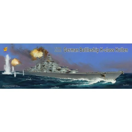 Very Fire 700906 1/700 German Battleship H-Class H-39 Hutten
