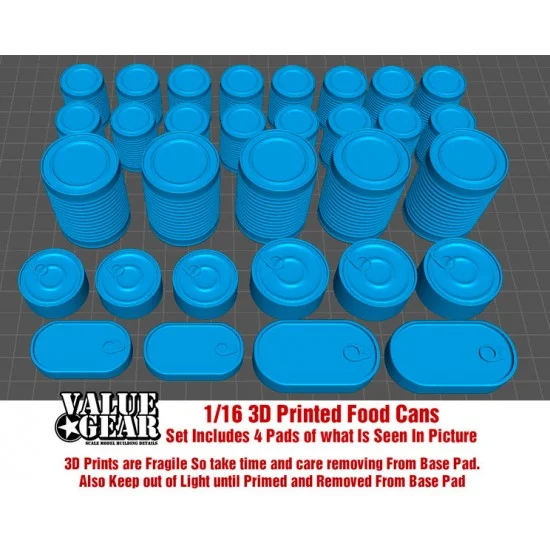 Value Gear 16-UTB-11 1/16 Food Cans