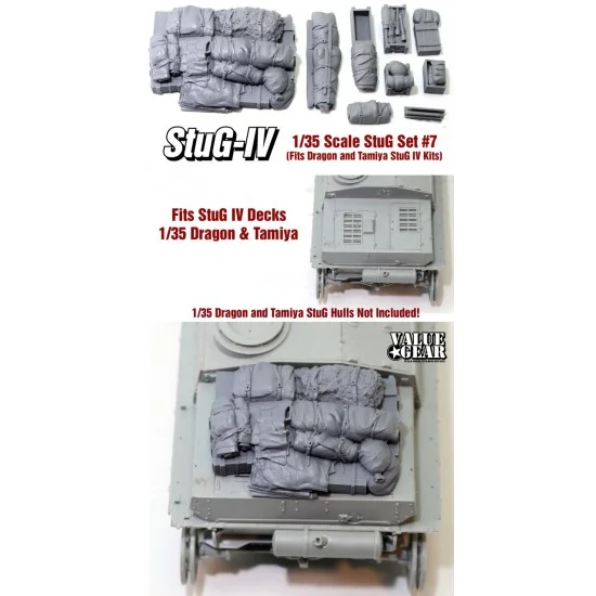 Value Gear STG07 1/35 StuG IV Stowage Set #7 for Dragon/Tamiya kits - Military Vehicles & Tanks