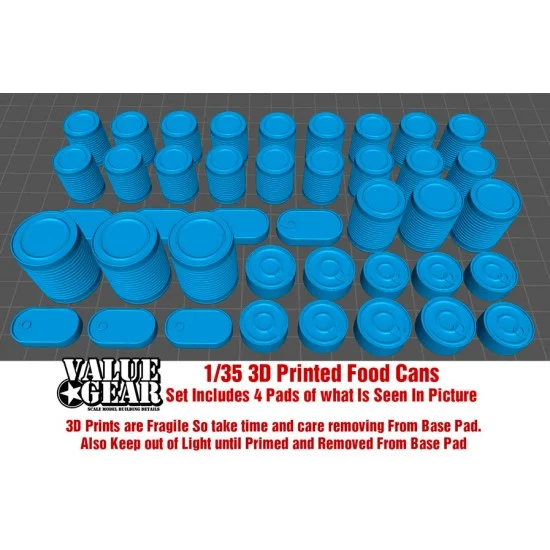 Value Gear VG-3511 1/35 Food Cans