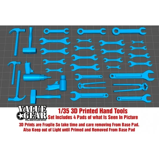 Value Gear VG-3512 1/35 Hand Tools #LR