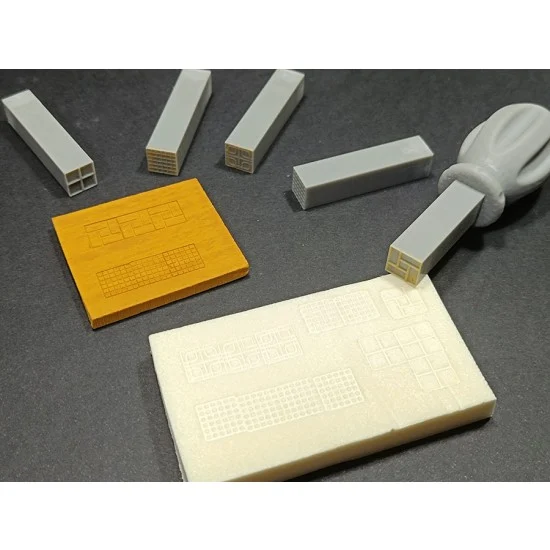 VG DioModels VG64061 1/35 Tile Texturizer Set - Scenics & Diorama