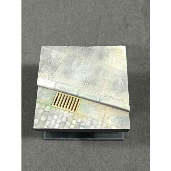 VG DioModels VG64073 1/35 Urban Sidewalk Base #1 (60mm x 60mm) - Scenics & Diorama