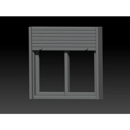 VG DioModels VG64105 1/35 Window with Shutter - Scenics & Diorama