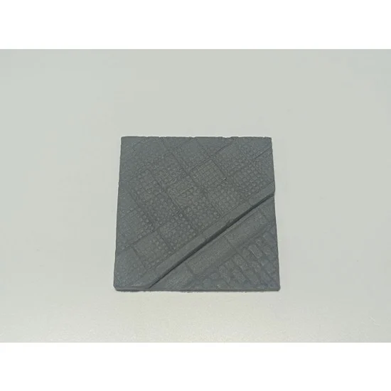 VG DioModels VG64123 1/35 Urban Sidewalk Base #4 (60mm x 60mm) - Scenics & Diorama
