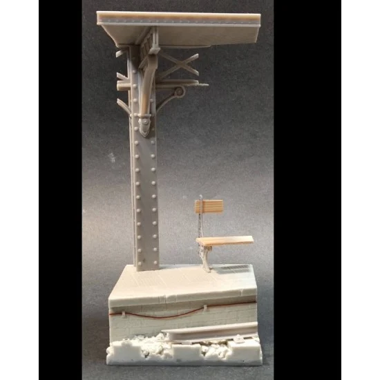 VG DioModels VG64315 75mm Platform Base (Bench and Structure) - Scenics & Diorama