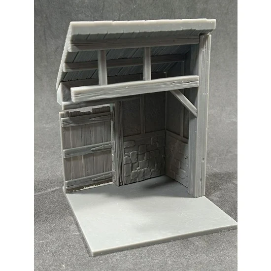 VG DioModels VG64340 54mm Granary Base (100mm x 100mm x 120mm) - Scenics & Diorama