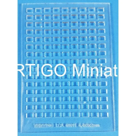 Vertigo Miniatures LCA48011 1/48 Paving Vol. VIII Mould (size brick: 4.4 x 3 x 2mm, 135pcs) - Scenics & Diorama