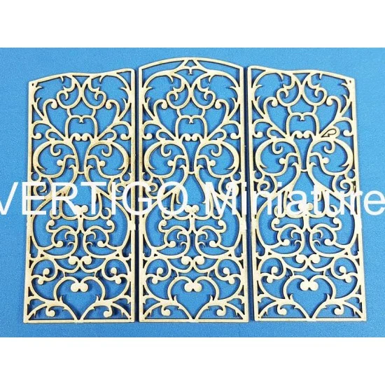 Vertigo Miniatures LCAG35003 1/35 Gate Vol. III (size: 106 x 85mm) - Scenics & Diorama