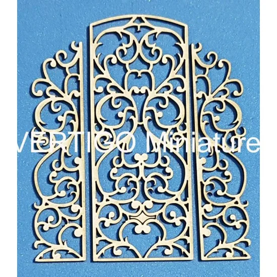 Vertigo Miniatures LCAG48005 1/48 Gate Vol. V (size: 56.5 x 65.5mm) - Scenics & Diorama