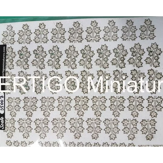 Vertigo Miniatures LCV35007 1/32 - 1/35 Maple Twigs (41pcs, size sheet: 153x115mm)