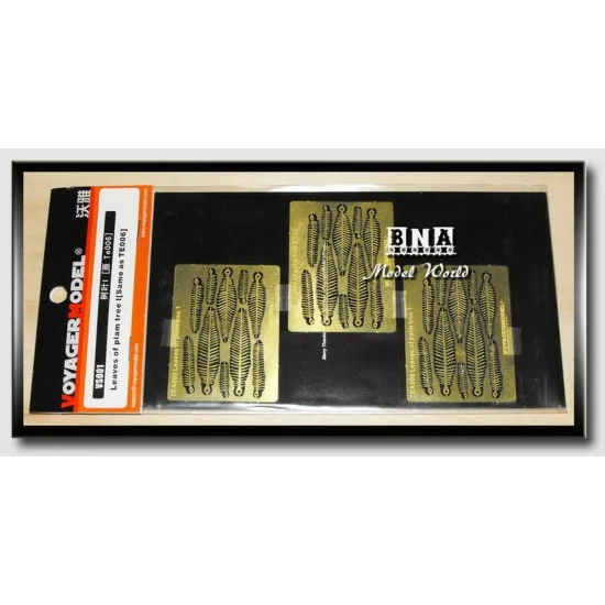 Voyager VS001 Photoetch - 1/35 Leaves of Palm Tree I (3pcs)