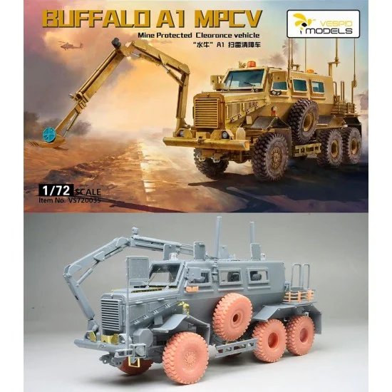 Vespid 720035 1/72 US Buffalo Mine Protected Clearance Vehicle MPCV - Military Vehicles & Tanks