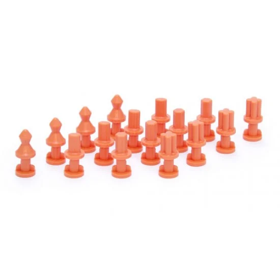 WAVE WACS022 Hold & Guide Dowel Pin for Silicone Rubber Mold (M) Orange - Scenics & Diorama