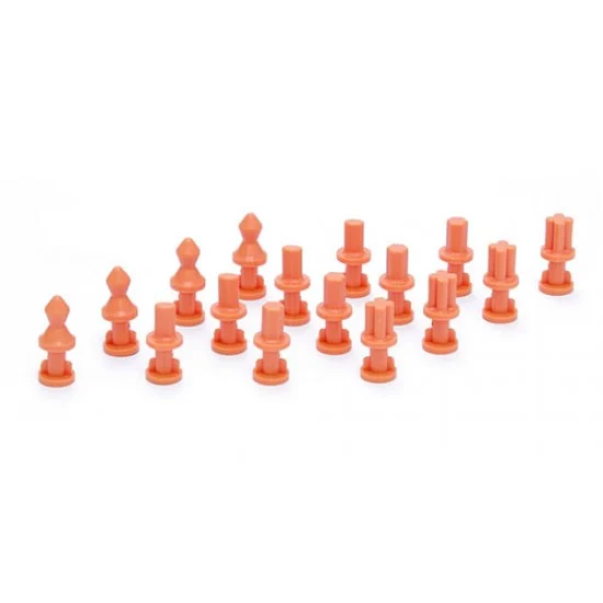WAVE WACS023 Hold & Guide Dowel Pin for Silicone Rubber Mold (S) Orange - Scenics & Diorama