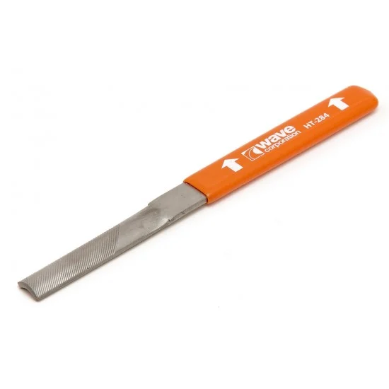 WAVE WAHT284 HG File Side Sliding Type / Half Round Rasp - Hobby Tools & Supplies