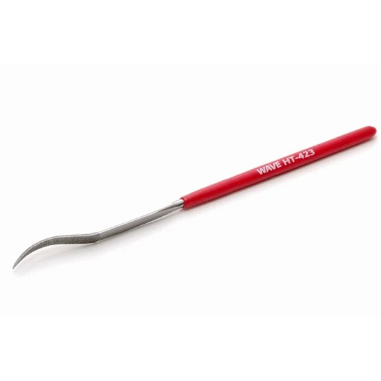 WAVE WAHT423 Special Shape Diamond File #140 [Sickle Type#1] - Hobby Tools & Supplies