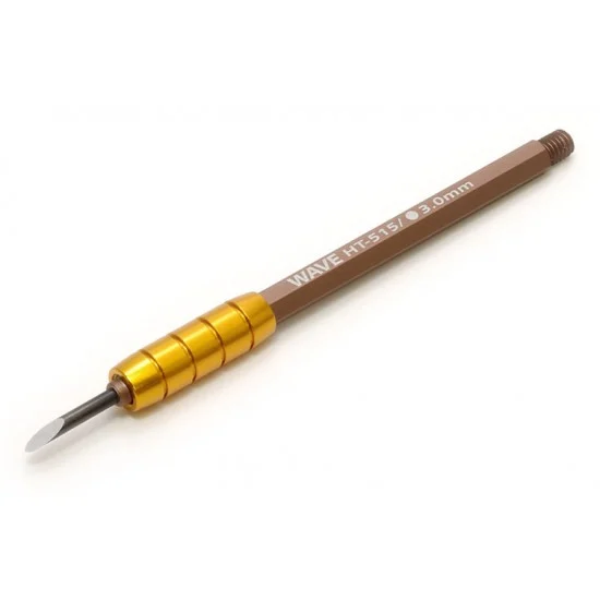 WAVE WAHT515 HG 3.0mm Narrow Carving Knife (Round) - Hobby Tools & Supplies