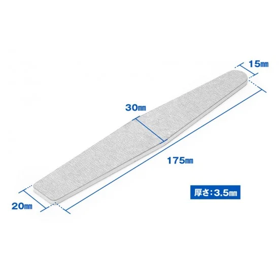 WAVE WAHT621 Hard Polishing Sticks #400 (3pcs) - Hobby Tools & Supplies