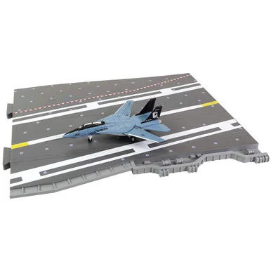 USS Enterprise Deck Section w/F-14 Tomcat "Tophatters" 1/20 Forces of Valor - WJ-831106 Section F