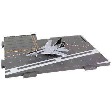 USS Enterprise Deck Section w/F-14 Tomcat "Jolly Rogers" 1/ Forces of Valor - WJ-831109 Section I