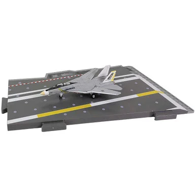 USS Enterprise Deck Section w/F-14 Tomcat "Ghostriders" 1/2 Forces of Valor - WJ-831111 Section K
