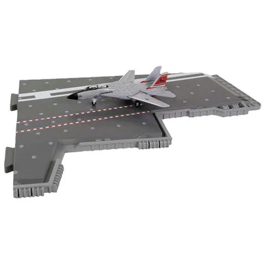 USS Enterprise Deck Section w/F-14 Tomcat "Tomcatters" 1/20 Forces of Valor - WJ-831112 Section L